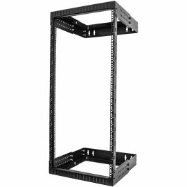 StarTech.com 2-Post 24U Heavy-Duty Wall Mount Network Rack, 19