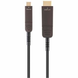 MONOPRICE SLIMRUN AV USB 3.1 USB-C TO HDMI VIDEO CABLE 50FT 4K@60HZ FIBER OPTIC