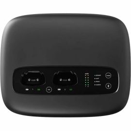 ALL-IN-ONE: 2 CHANNEL WIRELESS TANSCEIVER, 2 BAY MIC-CHARGER, INTELLIMIX DSP, H/
