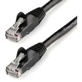 StarTech.com 9ft CAT6 Ethernet Cable - Black Snagless Gigabit - 100W PoE UTP 650MHz Category 6 Patch Cord UL Certified Wiring/TIA