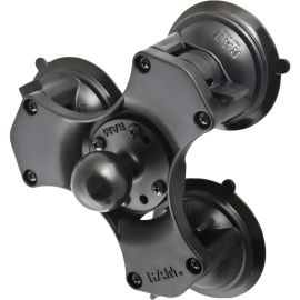 RAM TRIPLE SUCTION CUP BASE WITH 1.5IN BALL