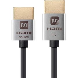 SLIM 18GBPS ACTIVE HDMI CBL_ 10FT SILVER