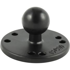 RAM 2.5IN ROUND BALL BASE WITH THE AMPS HOLE PATTERN & 1IN BALL