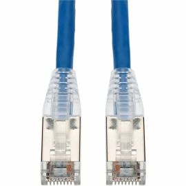 45FT BLUE CAT6 STP PVC SNAGLESS EASY CLEAR BOOT