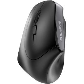 MOUSE, EROGOMIC LEFT HANDED, WIRELESS, BLACK
