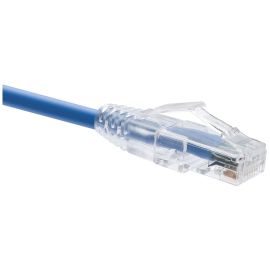 UNC GROUP 1 FOOT CAT6 SNAGLESS CLEARFIT PATCH CABLE BLUE -  CAT6 PATCH CABLE CAT