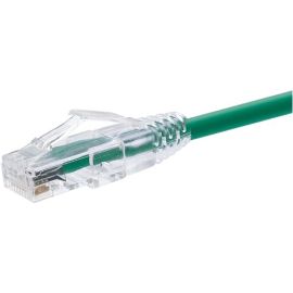 UNC GROUP 4 FOOT CAT6 SNAGLESS CLEARFIT PATCH CABLE GREEN -  CAT6 PATCH CABLE CA