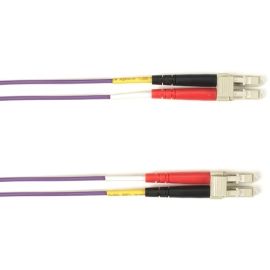 Black Box Colored Fiber OM3 50/125 Multimode Fiber Optic Patch Cable - OFNP Plenum