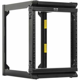 Tripp Lite by Eaton SmartRack 12U Wall-Mount 2-Post Open Frame Rack Hinged Front Heavy Duty