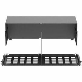 Panduit HD Flex Enclosure Slack Plate w/Rear 4RU, White