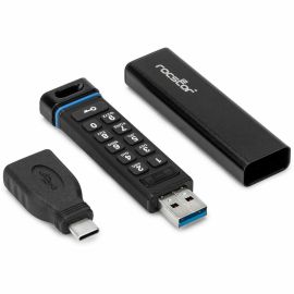 DATASECURE FX5 32GB ENCRYPTED USB FLASH DRIVE-KEYPAD -TAA
