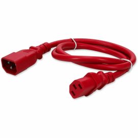 15FT C13/C14 PWR CBL 100-250V 15A RD