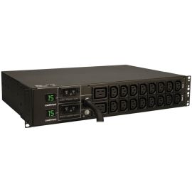Tripp Lite by Eaton PDU 5.5kW Single-Phase Local Metered PDU - 16 C13 & 2 C19 Outlets (208/230V) L6-30P Input 1.8 m Cord 2U TAA