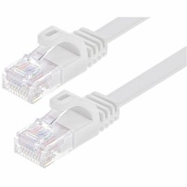 CAT6 PATCH CABLE FLAT DESIGN_3FT WHITE