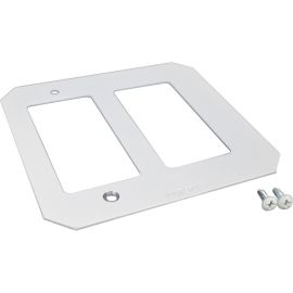 2 GANG CRESTRON PLATE