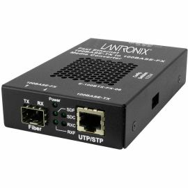 100BASE-TX RJ-45 TO 100BASE-FX, OPEN SFP, W/ -JP PWR