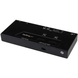 StarTech.com 2X2 HDMI Matrix Switch w/ Automatic and Priority Switching 