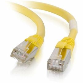 14FT CAT6 SNAGLESS SHIELDED (STP)ETHERNET NETWORK PATCH CABLE - YELLOW