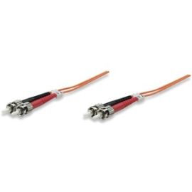 2M 7FT ST/ST MULTI MODE FIBER CABLE