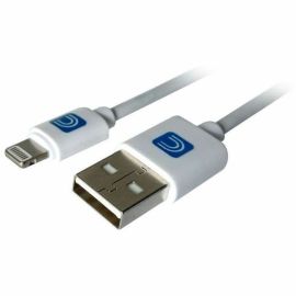 Comprehensive Lightning Male to USB A Male Cable White 6ft