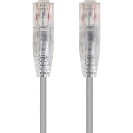 SLIMRUN  CAT6 UTP CABLE-1FT GRAY