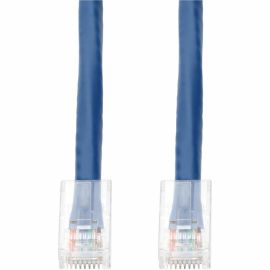 8FT BLUE CAT 6 PVC ETHERNET CABLE NON-BOOTED RJ-45 M/M