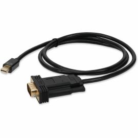 3ft Mini-DisplayPort 1.1 Male to VGA Male Black Cable For Resolution Up to 1920x1200 (WUXGA)
