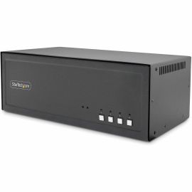 4-PORT QH SECURE PRO DVI-I KVM WAUDIO AND CAC