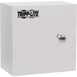 Tripp Lite by Eaton SmartRack Outdoor Industrial Enclosure with Lock - NEMA 4, Surface Mount, Metal Construction, 10 x 10 x 10 in., Gray
