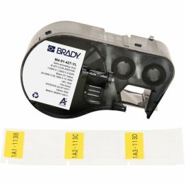 SELF-LAMINATING VINYL WRAP AROUND LABELS WITH RIBBON FOR BMP41 AND BMP51 PRINTER