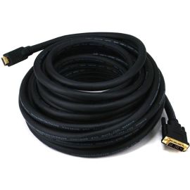 HDMI TO DVI ADAPTER CABLE - BLACK 50FT