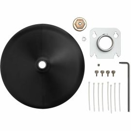 3/8 POLE MOUNT KIT, MXA901 ROUND, BLK