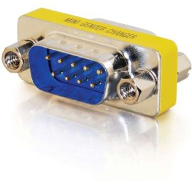 GENDER CHANGER - DB9 LEFT CONNECTOR - MALE LEFT GENDER - DB9 RIGHT CONNECTOR - M