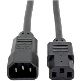 Eaton Tripp Lite Series PDU Power Cord, C13 to C14 - 10A, 250V, 18 AWG, 2 ft. (0.61 m), Black, 5-Pack