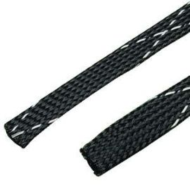 BRAIDED SLEEVE 0.5IN X500FT WHT EA