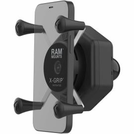UNPKD RAM X-GRIP WITH MALE PIN LOCK AND ANTI-VIBRATION MOUNT