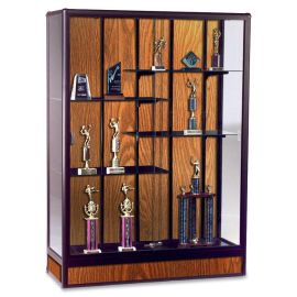 ELITE FREESTANDING DISPLAY CASE 66H X 48W X 18D