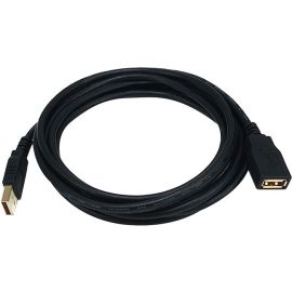 USB 2 A M/ A FEM EXTEN 28/24AWG CBL10FT