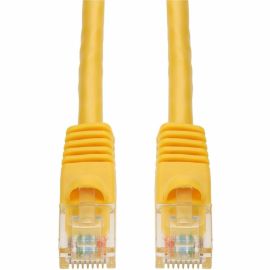 10-PACK 1FT YELLOW CAT6A UTP PVC SNAGLESS BUBBLE BOOT