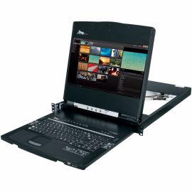 KB W/LCD DIG DSPLY & KVM