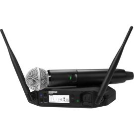 FEATURING THE INDUSTRY STANDARD SM58 VOCAL MICROPHONE, THE GLXD24+/SM58 DUAL BAN