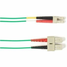 OM4 MM FO PC DUPLX, LSZH, GRN, SCLC, 5M, NON-CANCELABLE/NON-RETURNABLE