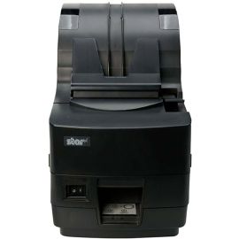 Star Micronics TSP1000 Thermal Printer, Ethernet (LAN), 80mm Paper Width - Cutter, External Power Supply Needed, Large Roll Capacity, Slip Stacker, Putty Color