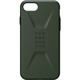 UAG RUGGED APPLE IPHONE SE 2022 (FITS ALL 4.7 APPLE SE/8/7/6) CIVILIAN OLIVE