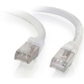 C2G 4FT CAT6 SNAGLESS SHIELDED (STP) NETWORK PATCH CABLE - WHITE