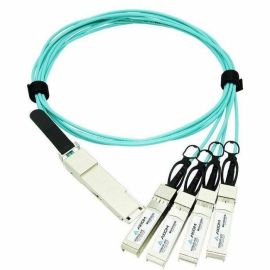 Axiom 40GBASE-AOC QSFP+ to 4 SFP+ Active Optical Cable Cisco Compatible, 5m TAA