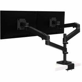 LX PRO ARM C CLAMP DUAL DISPLAY STACKING WCB