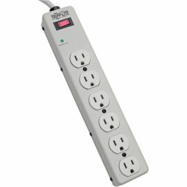 Tripp Lite by Eaton Protect It! 6-Outlet Surge Protector 6 ft. (1.83 m) cord 1340 Joules Diagnostic LED