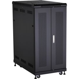 Black Box Select Plus Cabinet with Mesh Front Door, 24U