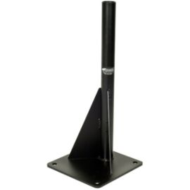 FLAT FLOOR/HIGH SEAT UNIVERSAL BASE - STEEL - BLACK - SOLUTION FOR VEHICLES WITH